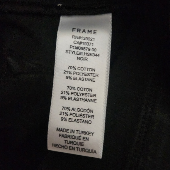 FRAME- Le High Skinny - Picture 6 of 9